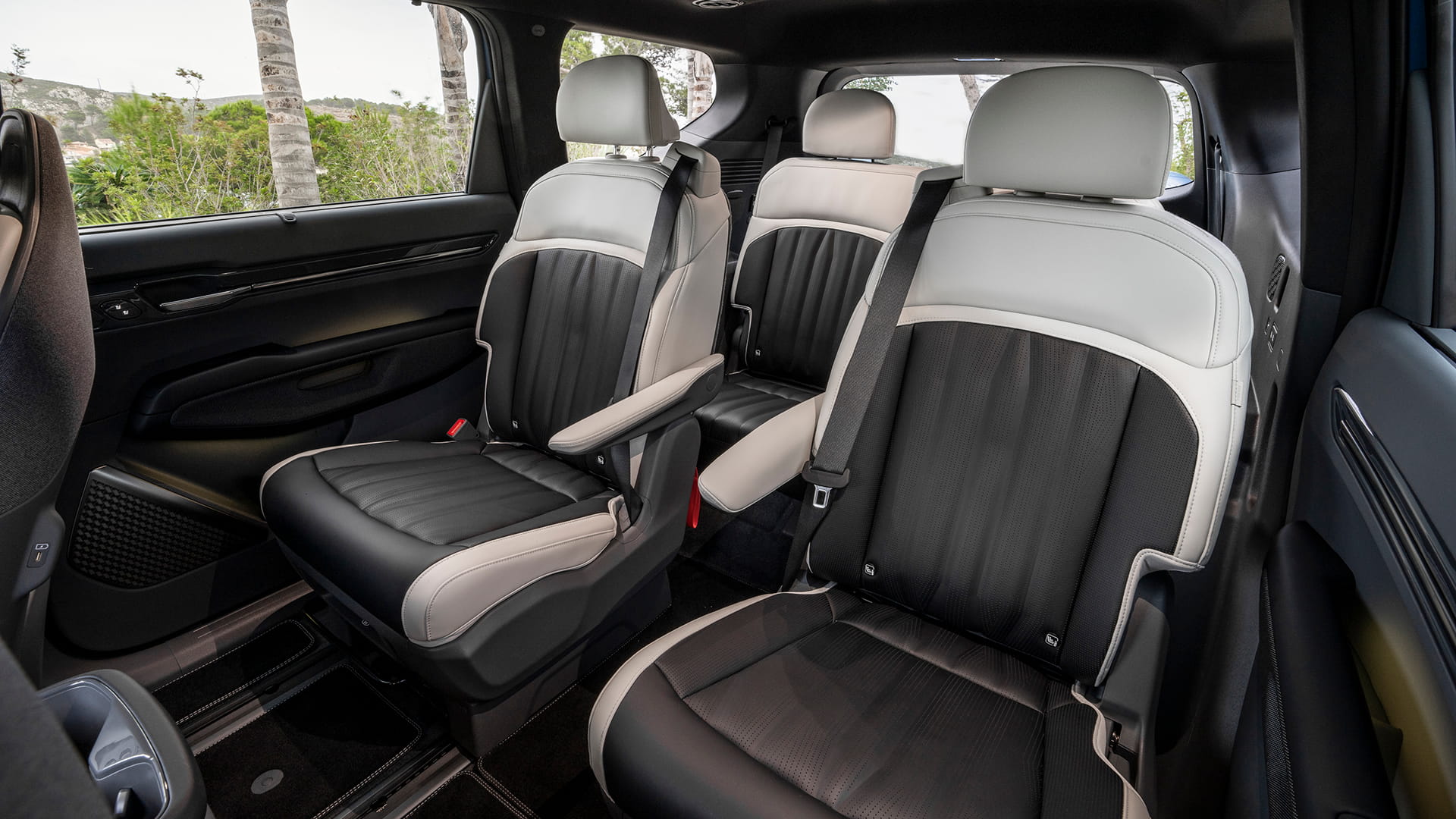 Wnętrze Kia EV9 – detal