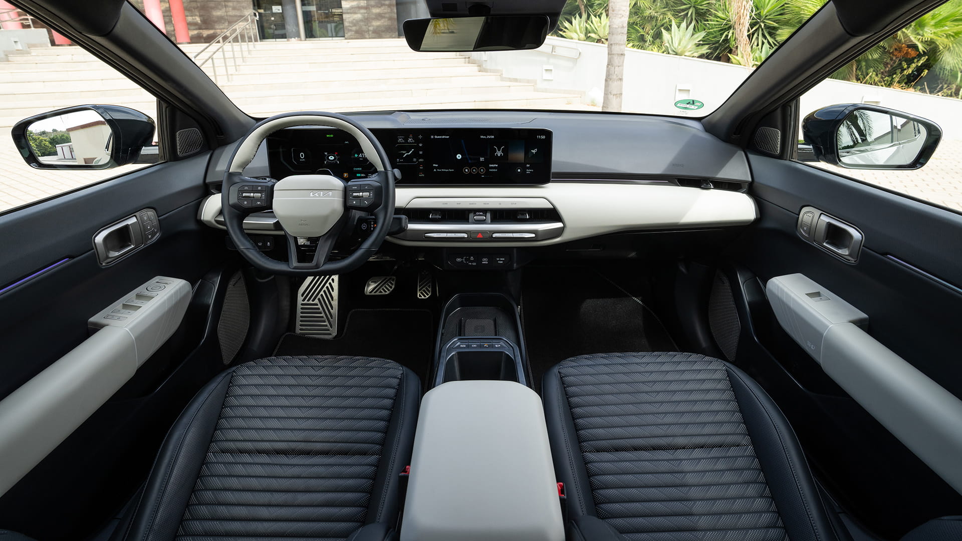 Wnętrze Kia EV4 – kokpit