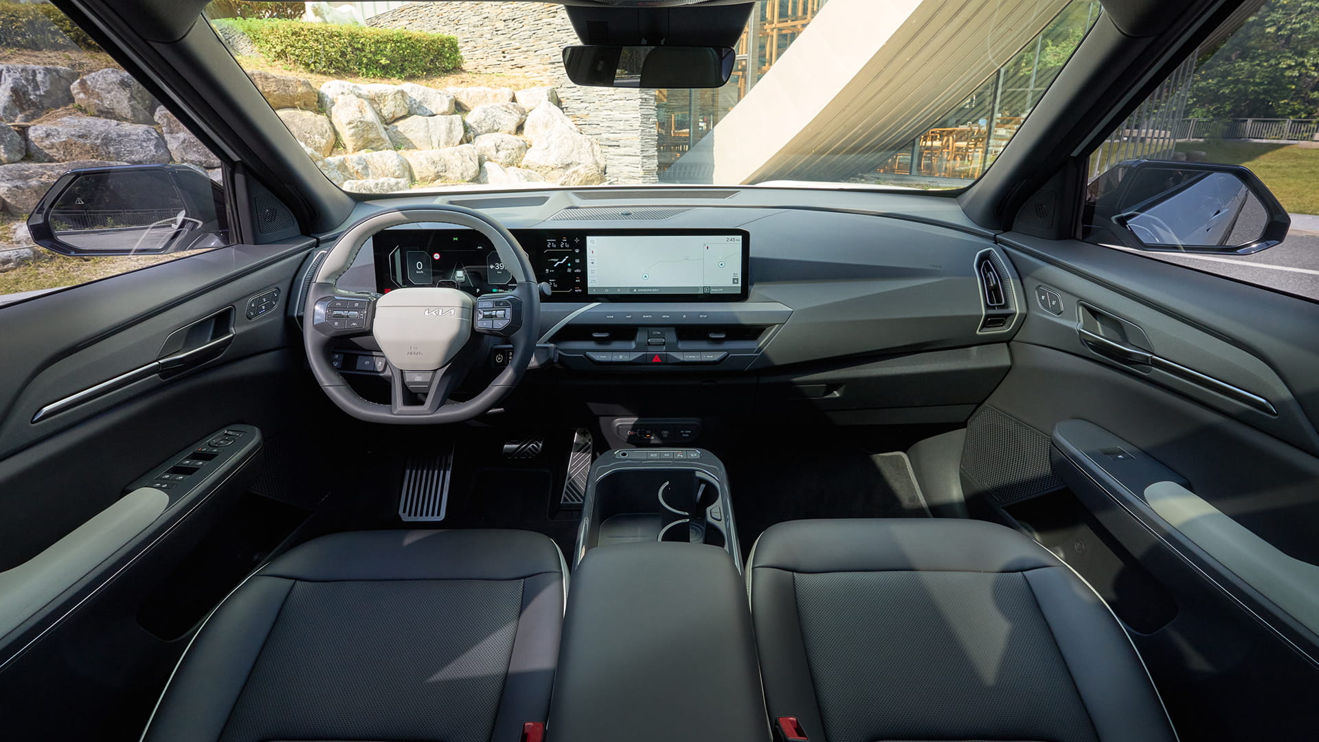 Wnętrze Kia EV5 – kokpit