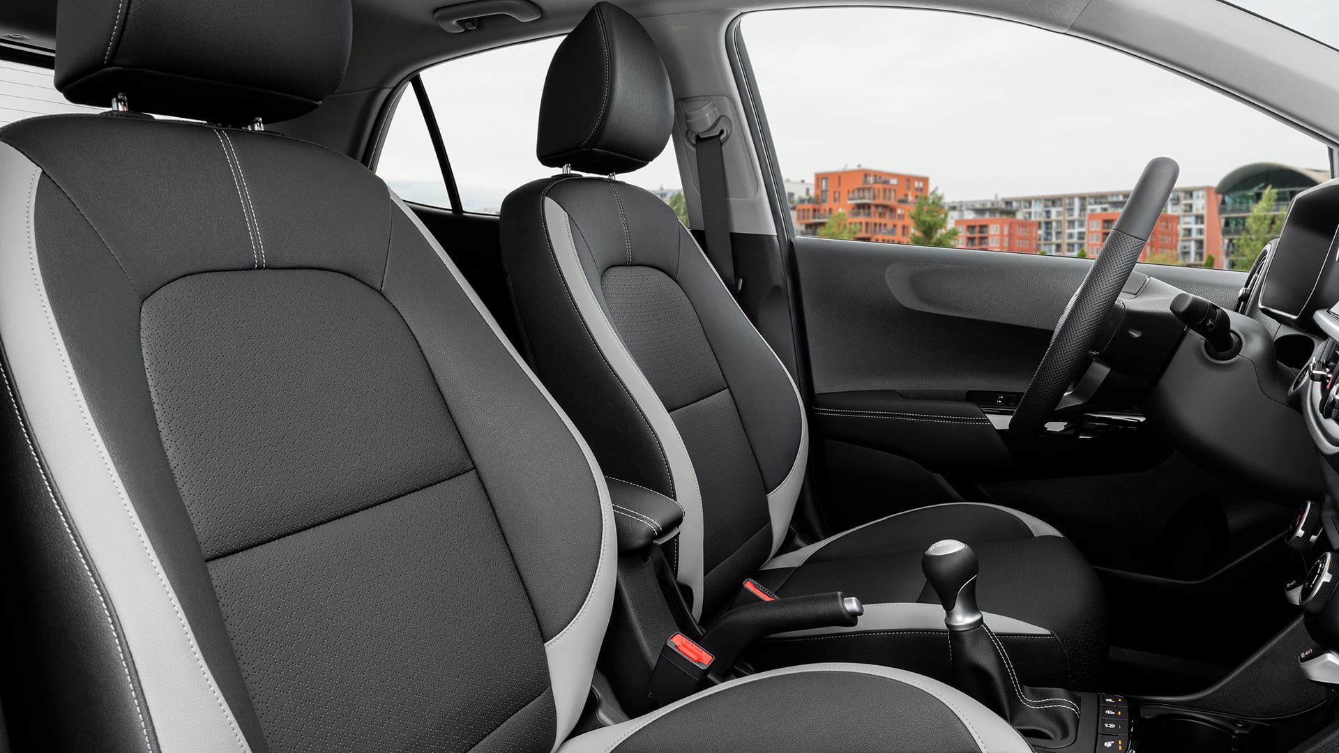 Wnętrze Kia Picanto – detal
