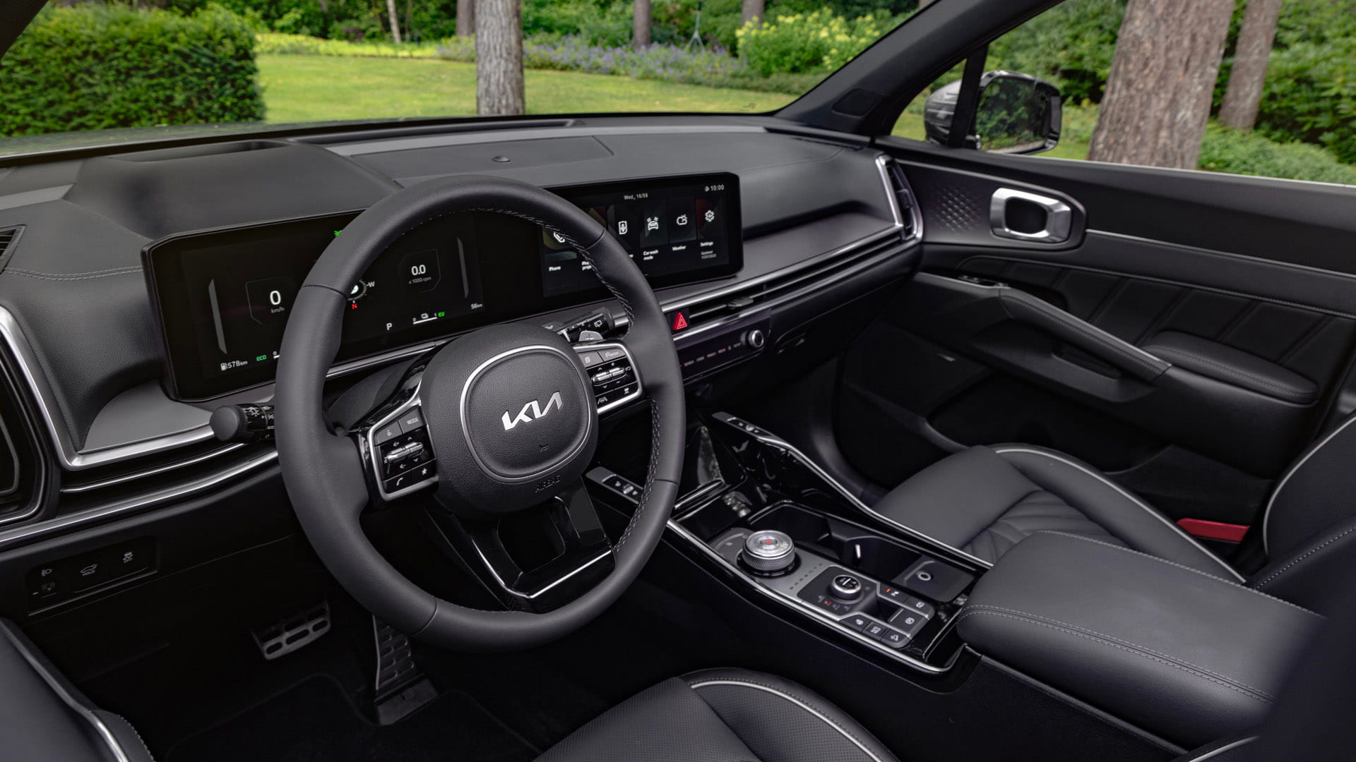 Wnętrze Kia Sorento – kokpit